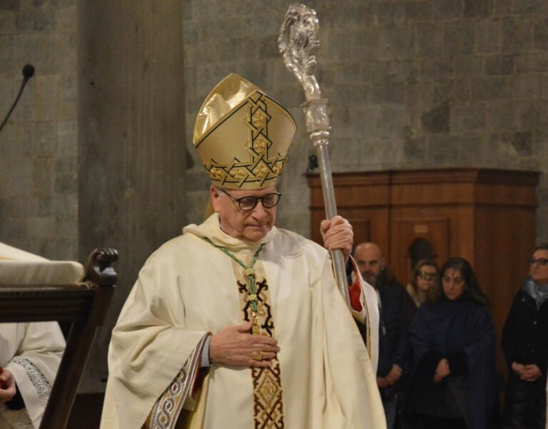 Il saluto e il ringraziamento a monsignor Tardelli per il suo servizio alla Chiesa di Pistoia