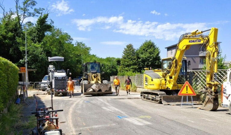Monsummano. Si rinnova la condotta Bartolozzi-Puccini, investimento da oltre un milione di euro