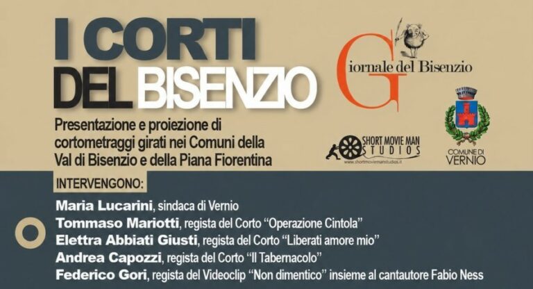 “I corti del Bisenzio”, ad Apriti Chiostro. Il cinema racconta, dala piana all’alta valle
