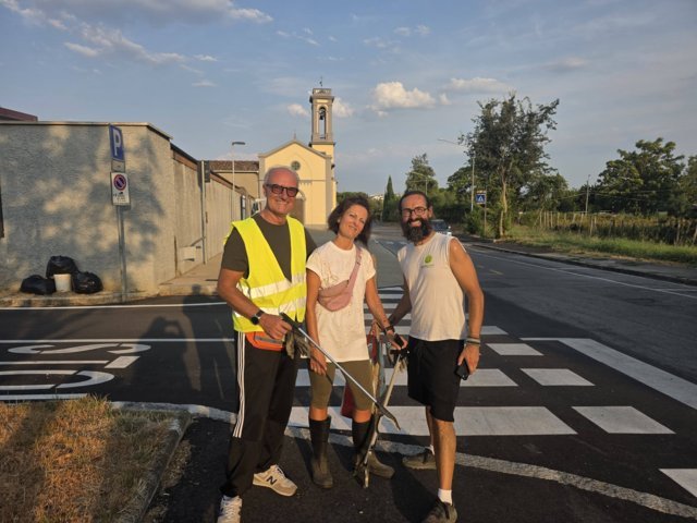 Tra le erbacce vicino al cimitero di Grignano spuntano 32 proiettili