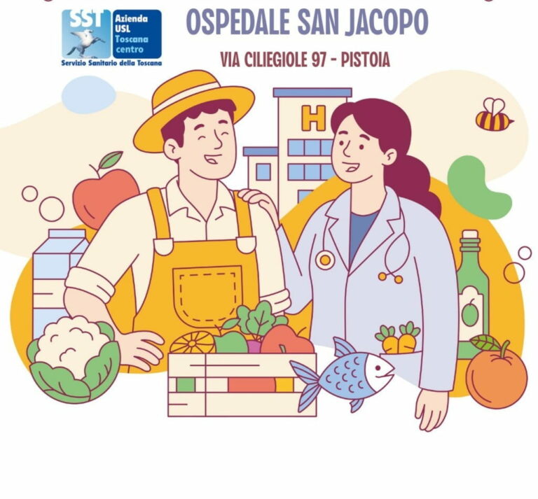 Patto per la salute, primo mercato Campagna amica all’ospedale San Jacopo