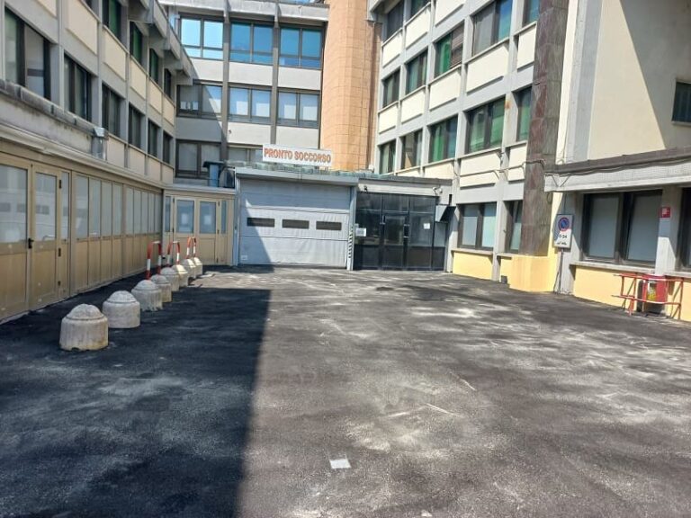 Riapre il piazzale del Pronto Soccorso dell’ospedale di Pescia