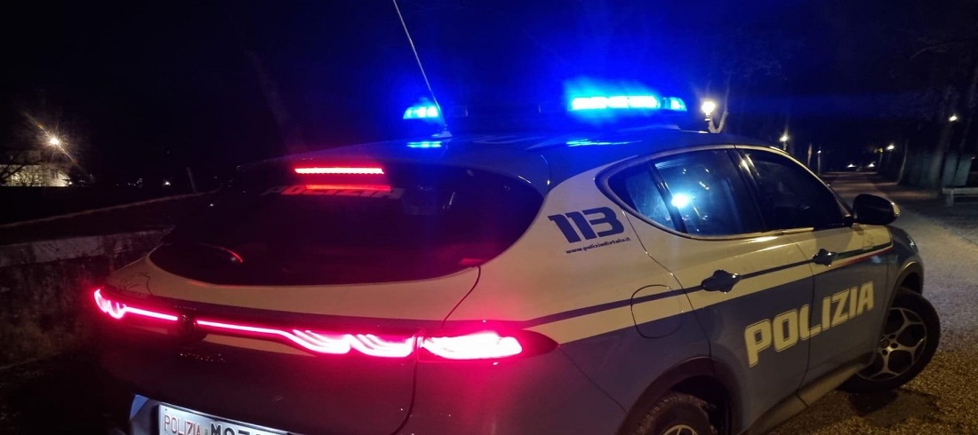 Volante notturna nella fotografia di repertorio pubblicata da Reportpistoia