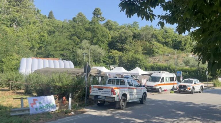 Esercitazioni a Schignano del Gruppo di Protezione civile della Pubblica Assistenza “L’Avvenire”