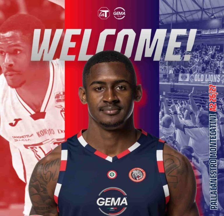 Jordan Ra-quon Harris alla corte della Pallacanestro Montecatini