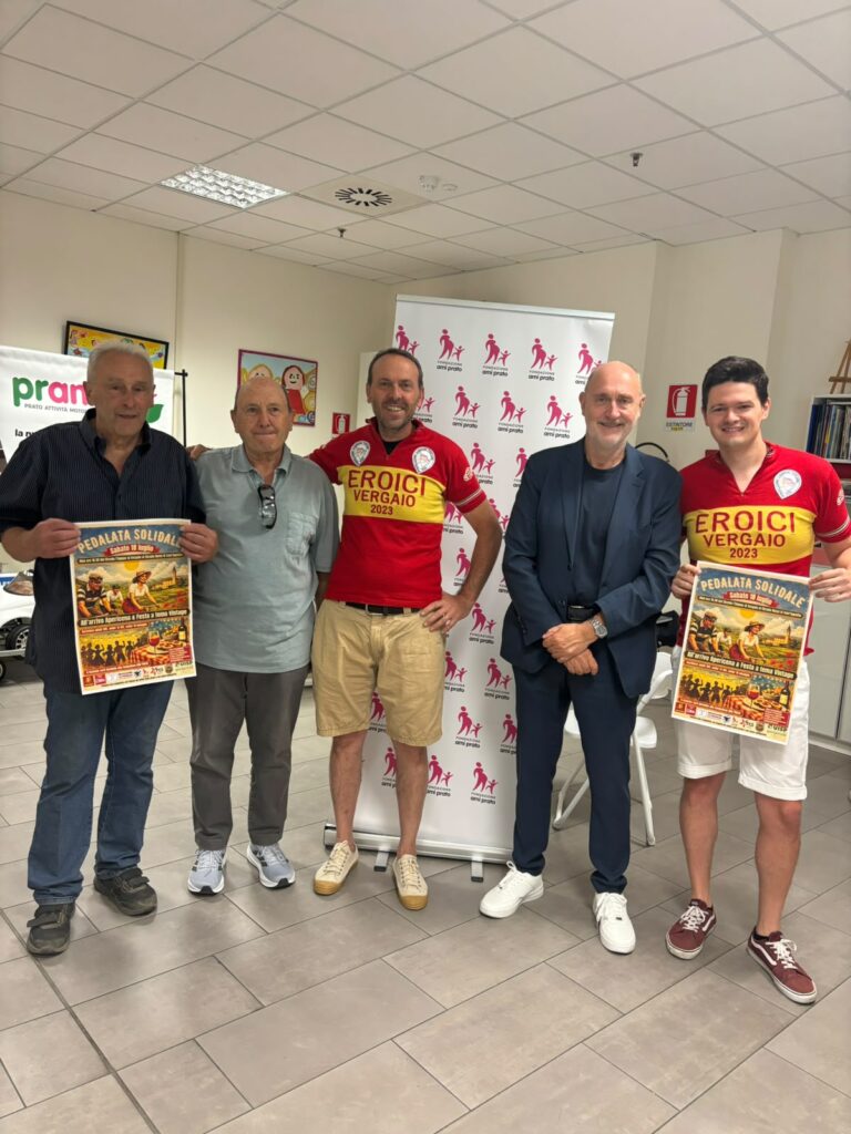 Pedalata solidale in stile vintage: sport, convivialità e solidarietà per sostenere Fondazione Ami