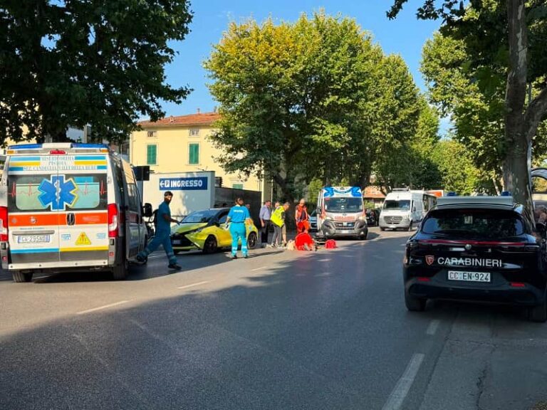 Investito da un’auto in viale Matteotti, grave uomo di 86 anni