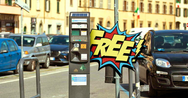 Parcheggi pubblici gratuiti per tutto il mese di agosto