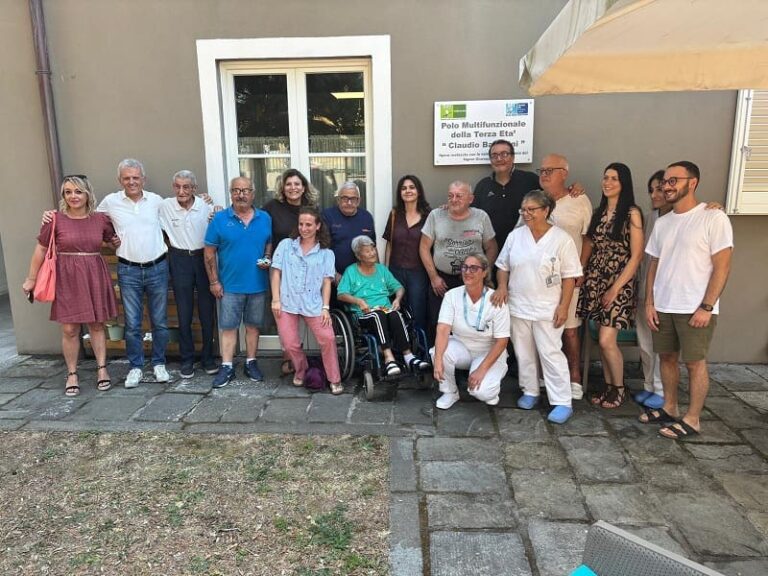 Istituzioni in visita ai residenti del Polo multifunzionale della terza età a Collodi