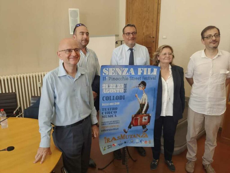 “Senza Fili”: tre giorni di teatro, incontri e musica nel segno di Pinocchio
