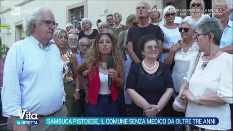 Sambuca senza medico finisce a La vita in diretta
