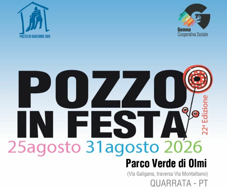 Pozzo in Festa torna al Parco Verde a Quarrata
