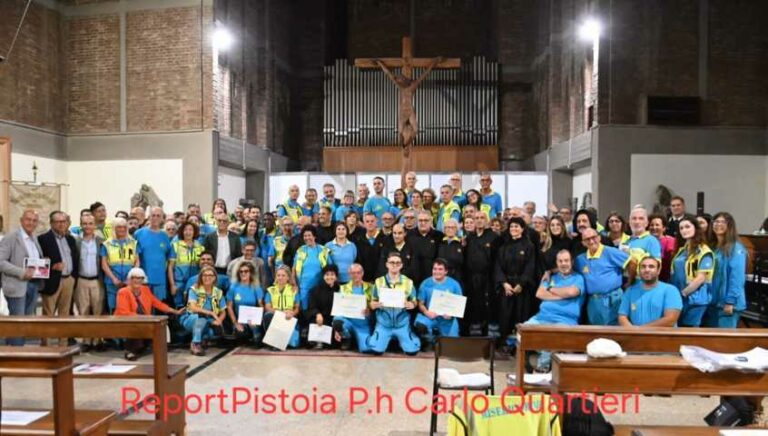 Misericordia di Pistoia, la Festa Titolare nel segno della fede e della tradizione