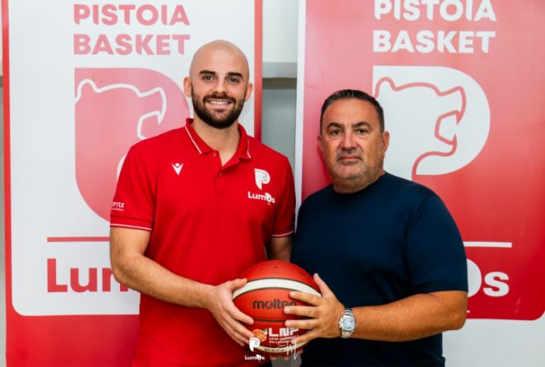 Lumos Pistoia, Matteo Schina: “possiamo competere con tutte le avversarie”