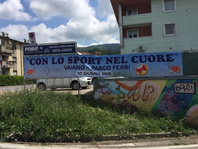 È la festa di Mattia: a Vaiano torna “Con lo sport nel cuore”