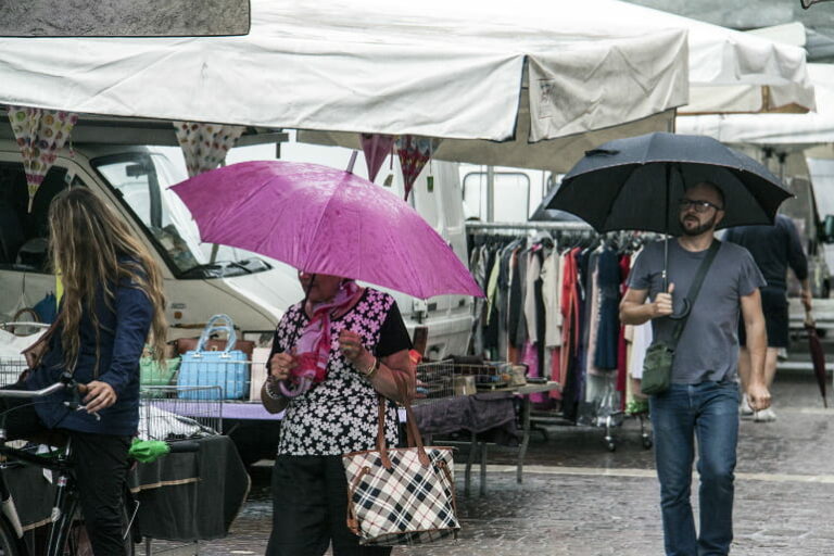 Allerte meteo, Anva Confesercenti Toscana: ‘evitare automatismi nella chiusura dei mercati’