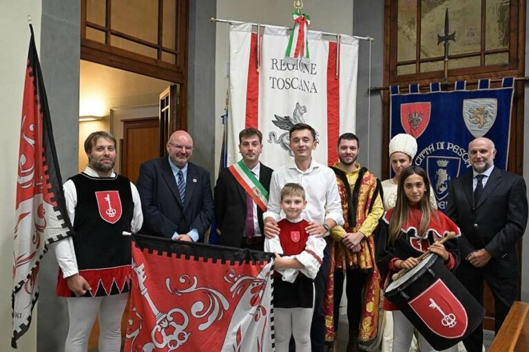 Presentato a Firenze il 49° Palio dei Rioni di Pescia