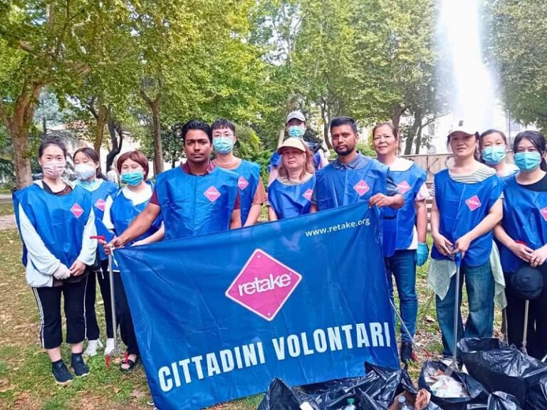 A Prato volontari in azione: 110 kg di rifiuti raccolti in due ore