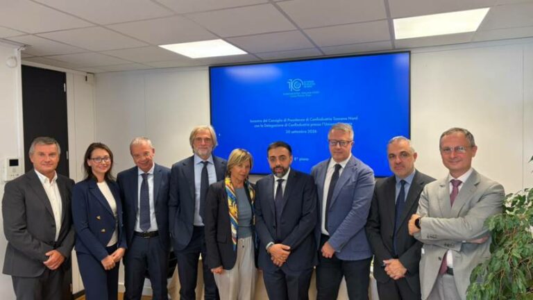 Confindustria Toscana Nord a Bruxelles: “Essenziale il rapporto con l’Unione Europea”