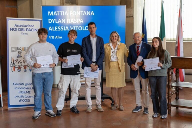 In Sala Maggiore le premiazioni dei vincitori dei Bandi di ‘Noi del Pacini’