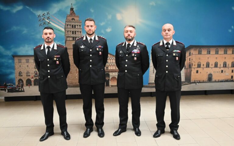 Tre nuovi ufficiali dei carabinieri per Montecatini Terme e San Marcello Piteglio