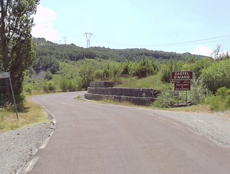 Lavori di asfaltatura sulla SP68 ‘Val d’Aneva’ a Vergato