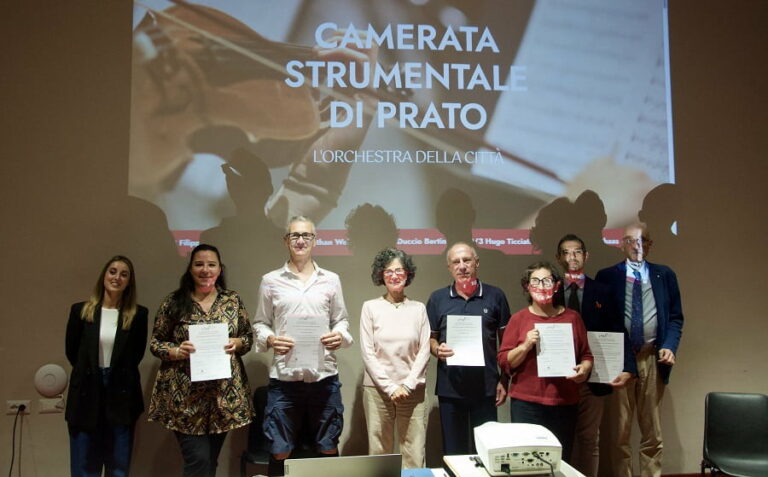 Musica e cultura. Conferito a Prato il Premio Docenti Camp 2026