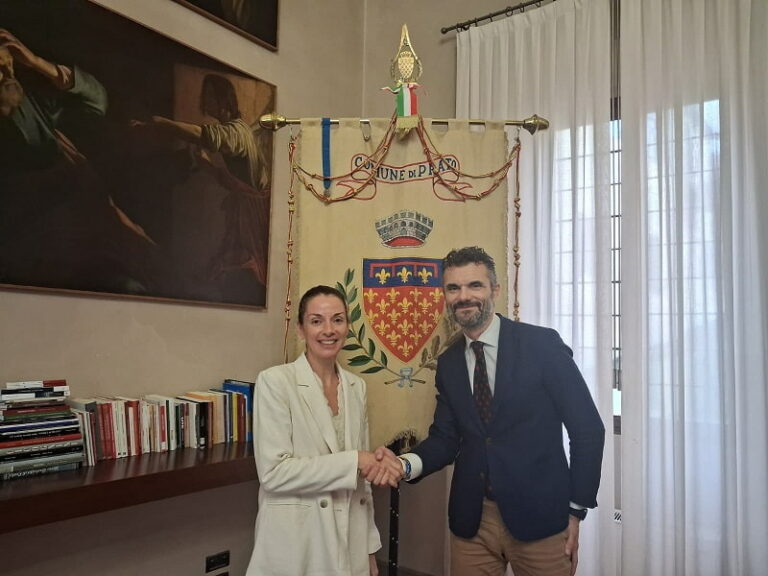 Il sindaco Biffoni ha ricevuto la Console generale di Francia Anne-Laure Jeanvoine