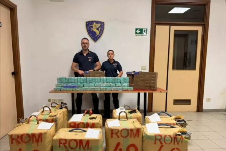 Sequestrata oltre mezza tonnellata di hashish in A1 nell’Aretino