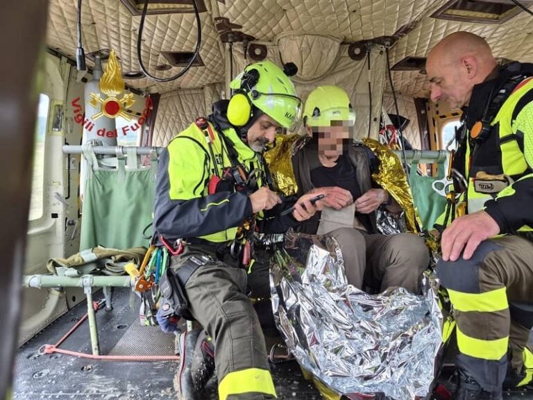 Dopo una notte al freddo, ritrovato l’uomo disperso ieri ad Arezzo